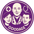 GoodAge Pharma logo healthcare pharmaceutical company